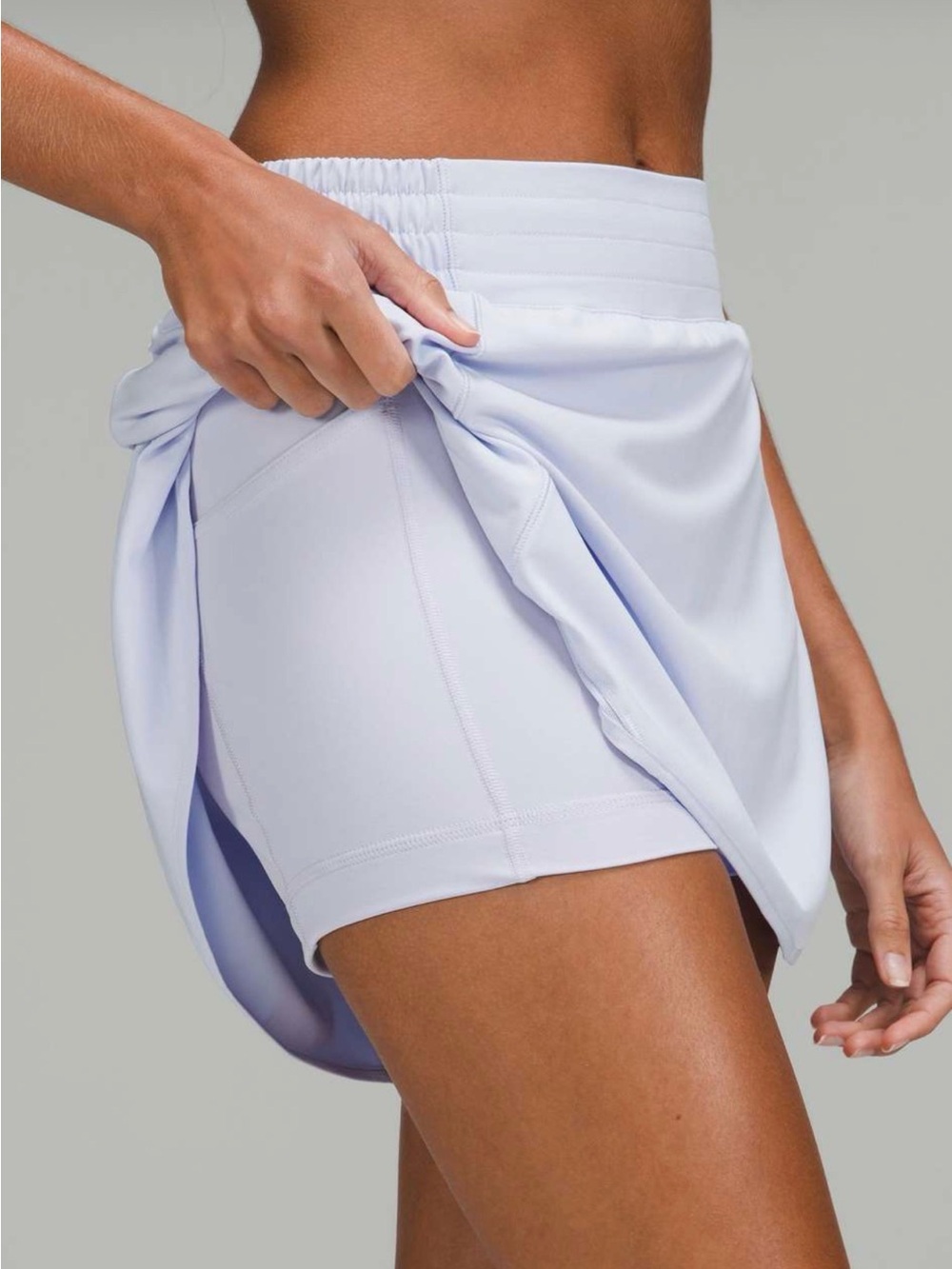 Lululemon Hotty Hot High Rise Skirt Pastel Blue - Picture 8 of 8